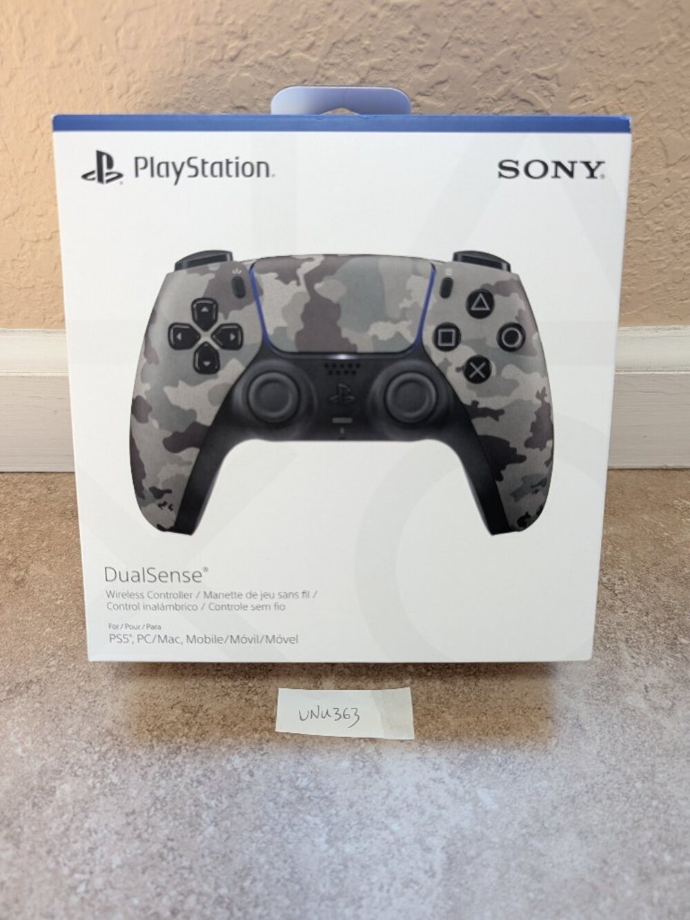 Sony PlayStation 5 PS5 DualSense Wireless Controller Haptic Feedback Mic Headset